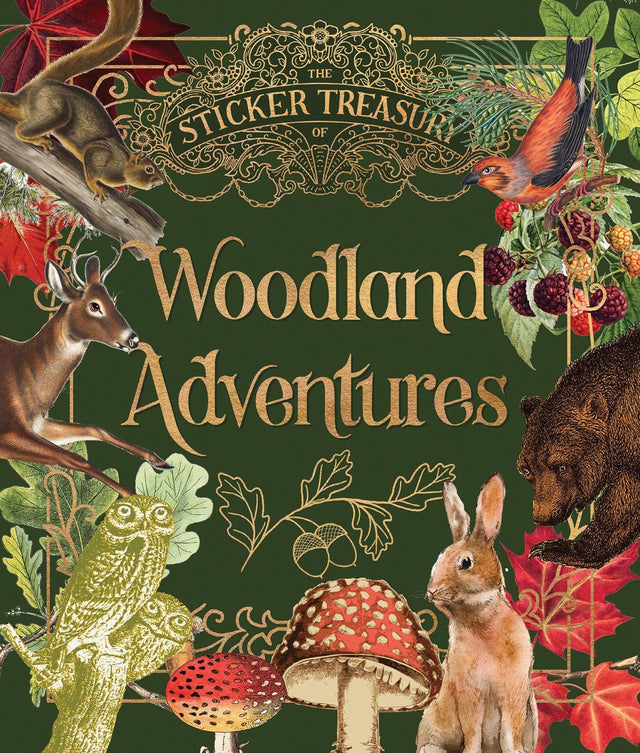 The Sticker Treasury of Woodland Adventures
