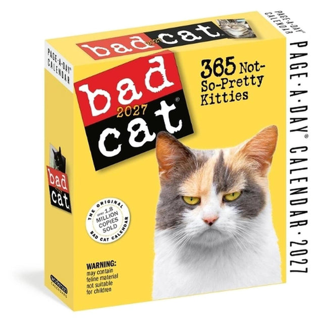 Bad Cat Page-A-Day® Calendar 2027