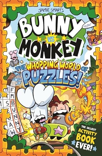 Bunny vs Monkey: The Whopping World of Puzzles (a Phoenix Comic Book, from the million-selling Jamie Smart, Illustrator of the Year)