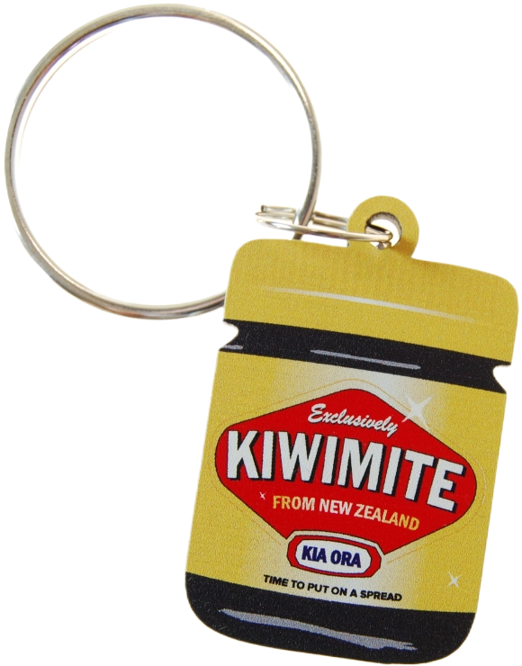 Ian Blackwell: Keeper Keyring - Kiwimite