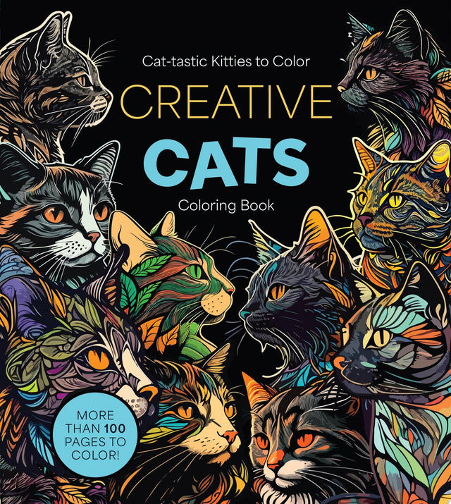 Creative Cats Coloring Book