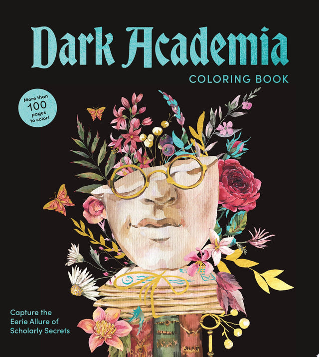 Dark Academia Coloring Book