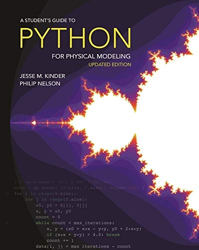 A Student's Guide to Python for Physical Modeling