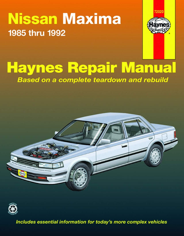 Nissan Maxima (1985-1992) Haynes Repair Manual (USA)