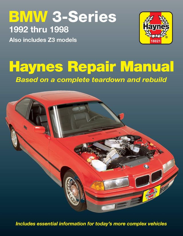 BMW 3 Series (1992-1998) Haynes Repair Manual (USA)