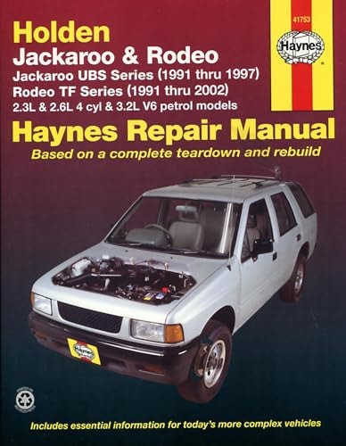 Holden Rodeo & Jackaroo (91 - 02)