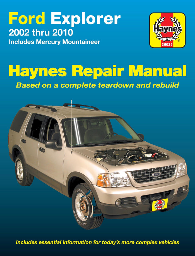 Ford Explorer & Mercury Mountaineer (2002-2010) Haynes Repair Manual (USA)