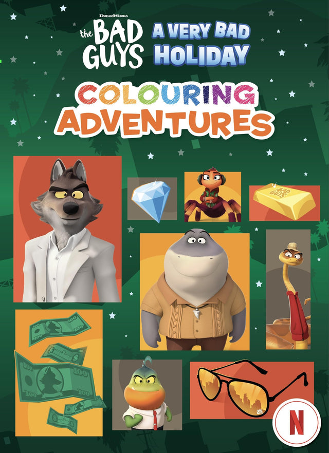 the Bad Guys: A Very Bad Holiday: Colouring Adventures (DreamWorks)