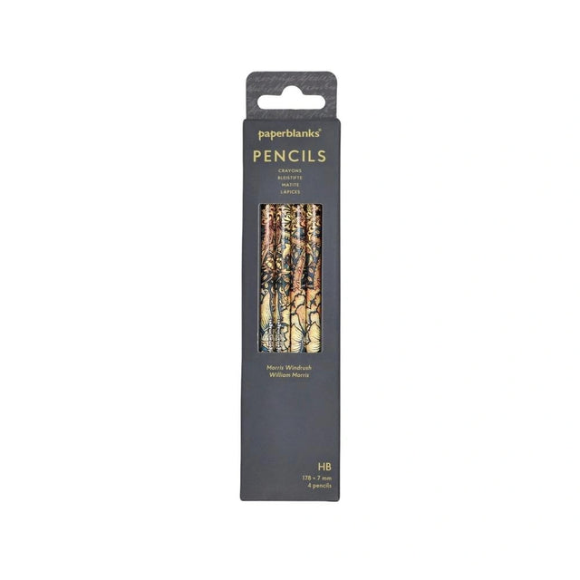 Morris Windrush (William Morris) Pencil (4 Pack)