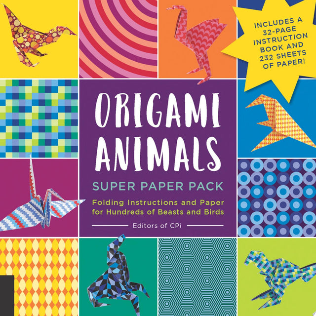 Origami Animals Super Paper Pack