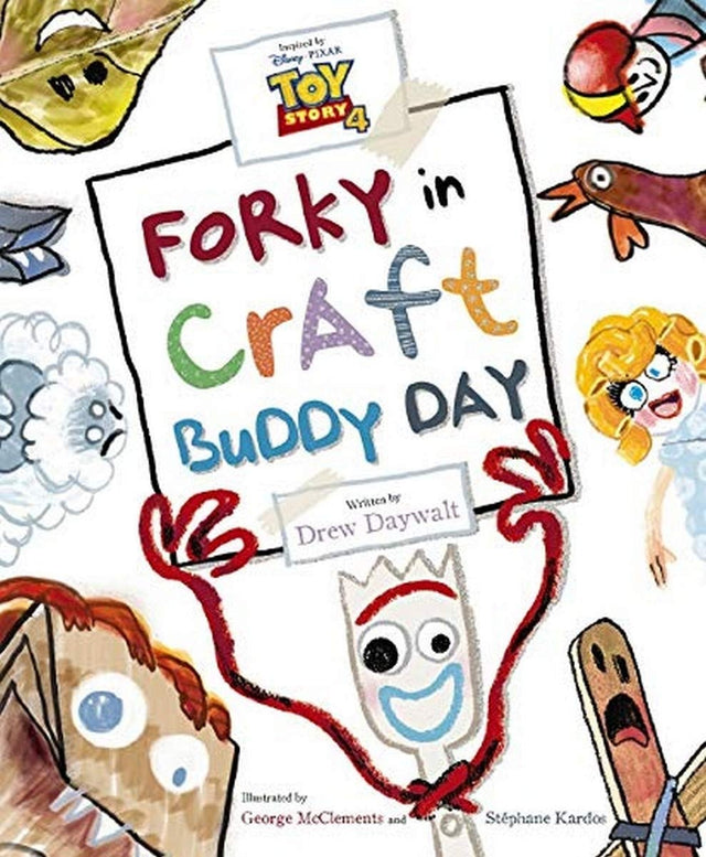 Toy Story 4: Forky in Craft Buddy Day (Disney Pixar)