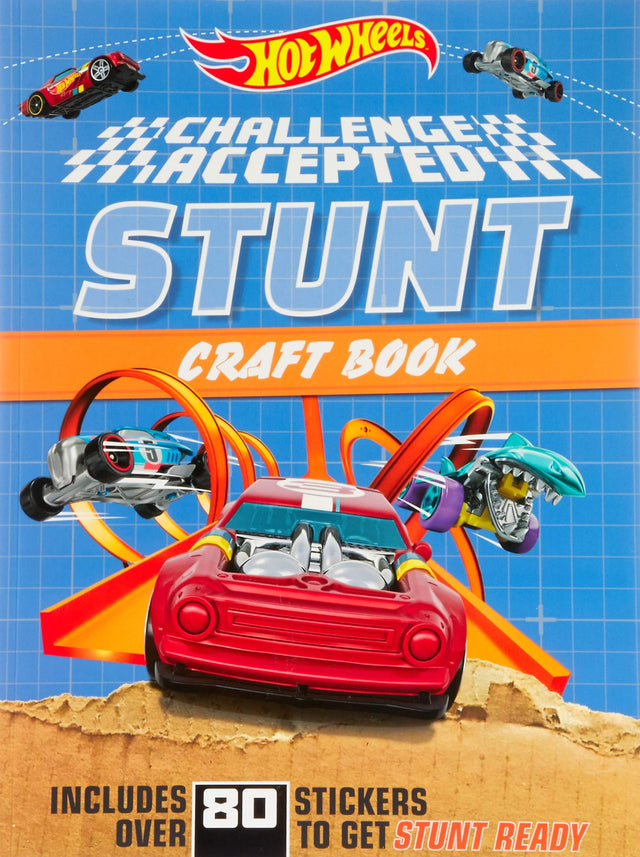 Hot Wheels Challenge Accepted: Stunt Craft Book (Mattel)