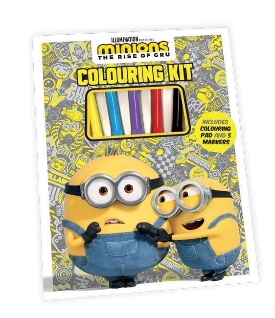 Minions The Rise of Gru: Colouring Kit (Universal)