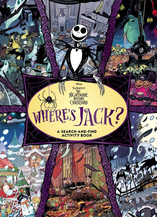 Where's Jack?: A Search-and-Find Book Activity (Disney: The Nightmare Before Christmas)