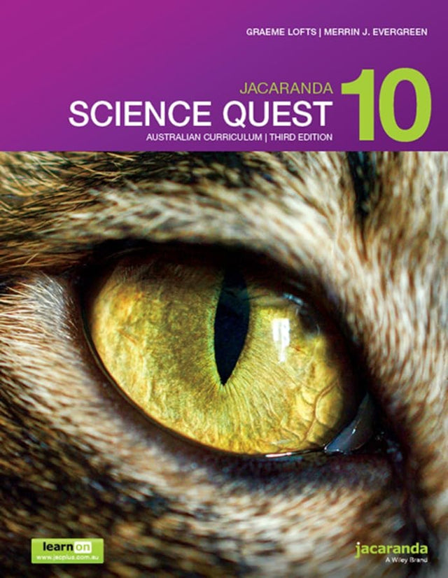 Jacaranda Science Quest 10 Australian Curriculum, 3e learnON & Print