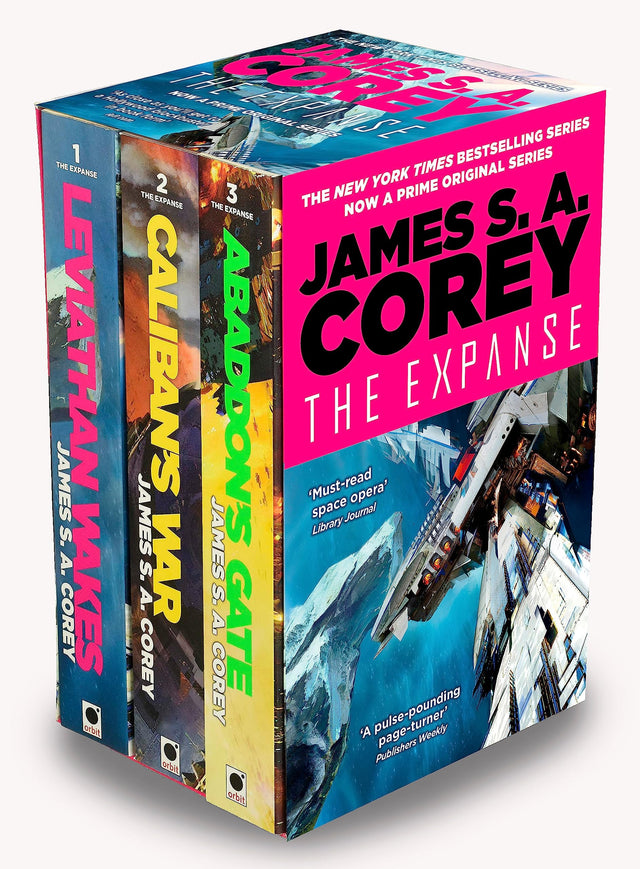 The Expanse Box Set Books 1-3 (Leviathan Wakes, Caliban's War, Abaddon's Gate)