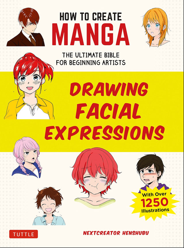 How to Create Manga: Drawing Facial Expressions