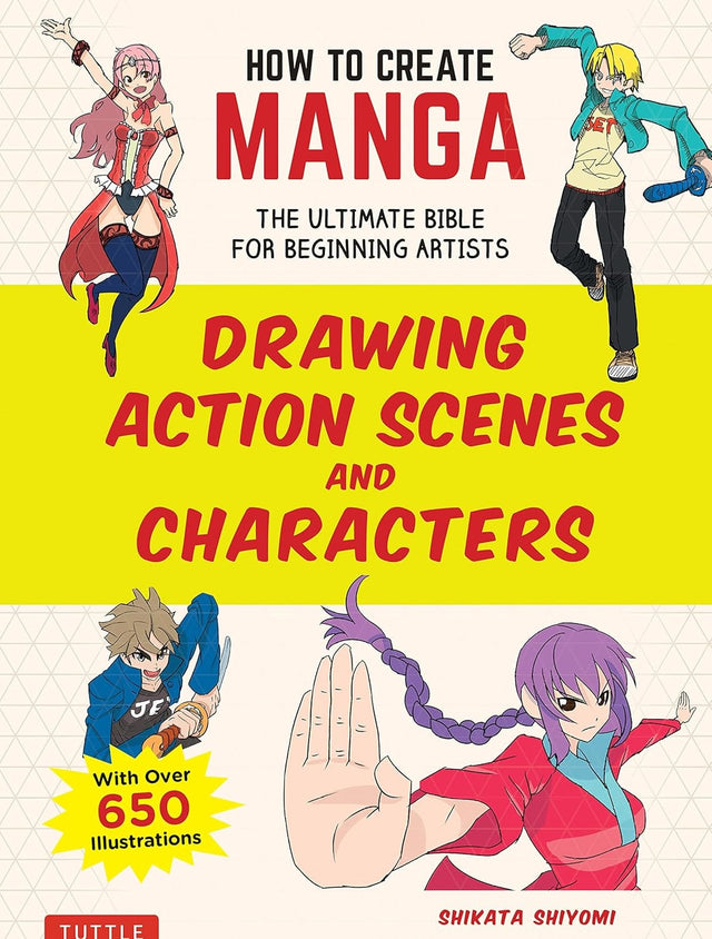 How to Create Manga: Drawing Action Scenes and Characters