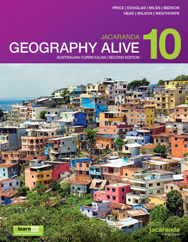 Jacaranda Geography Alive 10 Australian Curriculum, 2e learnON & Print