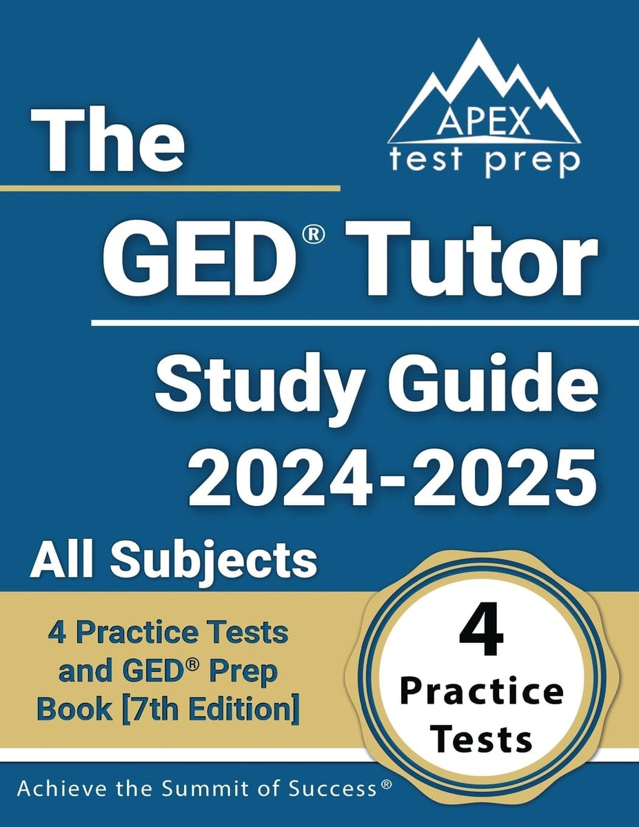 The GED Tutor Study Guide 2025-2026 All Subjects by Lydia Morrison ...