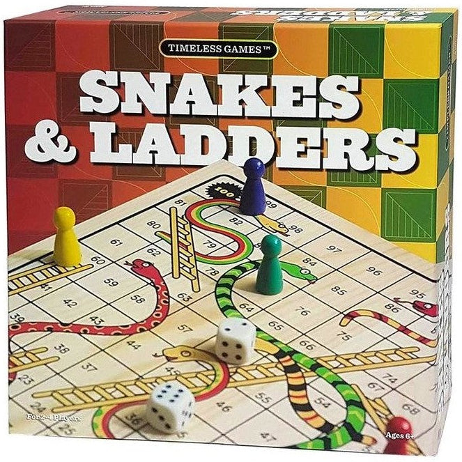 Timeless Games - Snakes & Ladders