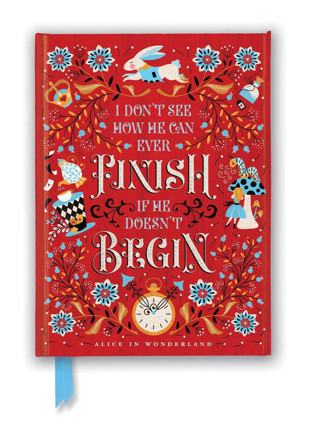 Jenny Zemanek: Alice's Adventures in Wonderland (Foiled Journal)