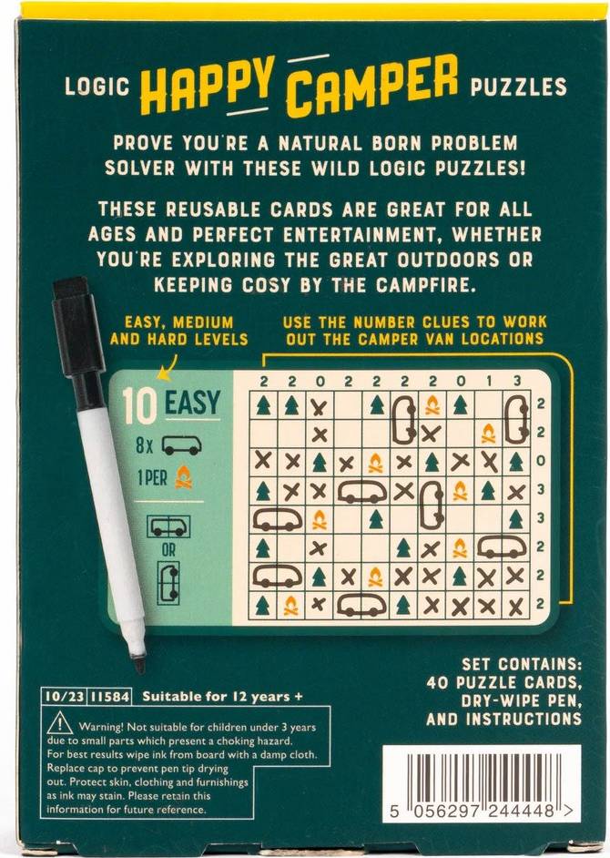 Happy Camper Logic Puzzles