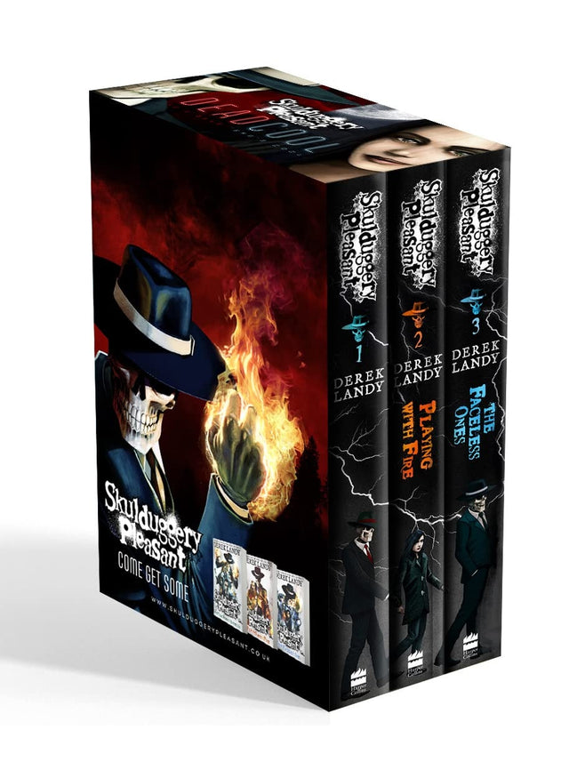 Skulduggery Pleasant: Books 1 – 3: The Faceless Ones Trilogy