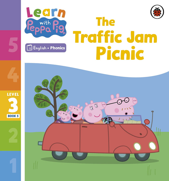 Learn with Peppa Phonics Level 3 Book 5 β The Traffic Jam Picnic (Phonics Reader)