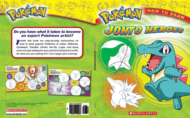 Pokemon: How to Draw Johto Heroes