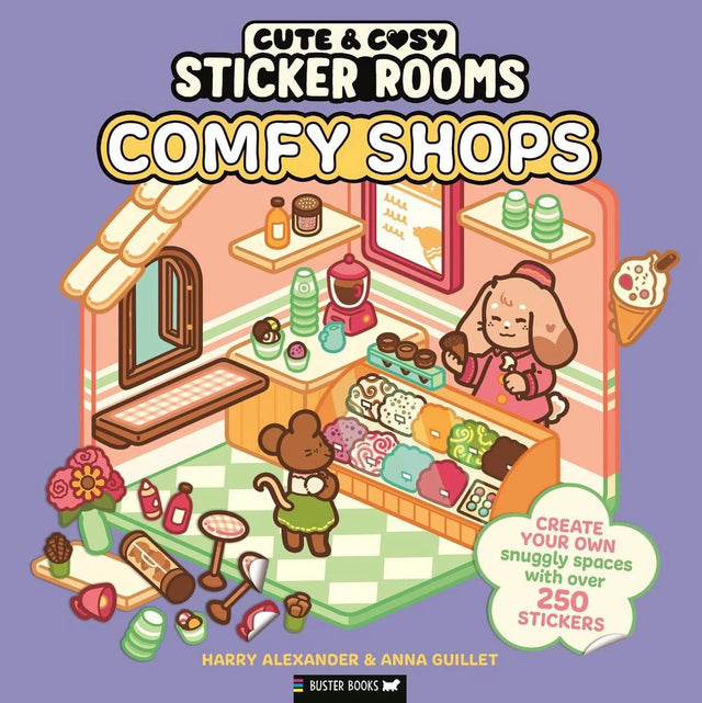 Sticker Rooms: Comfy Shops