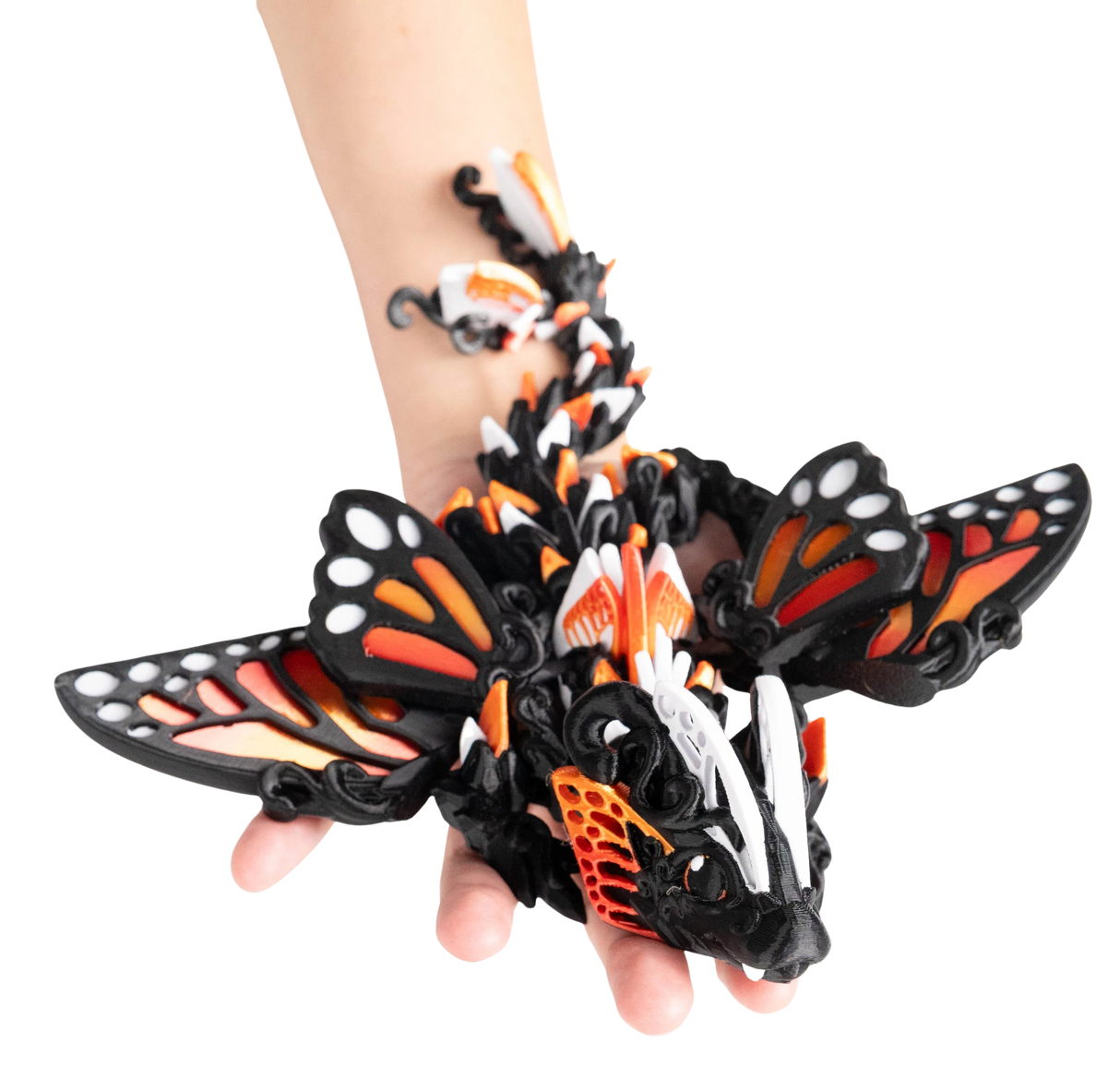 Turtle Creations: Baby Butterfly Dragon - Red Monarch / Small Baby