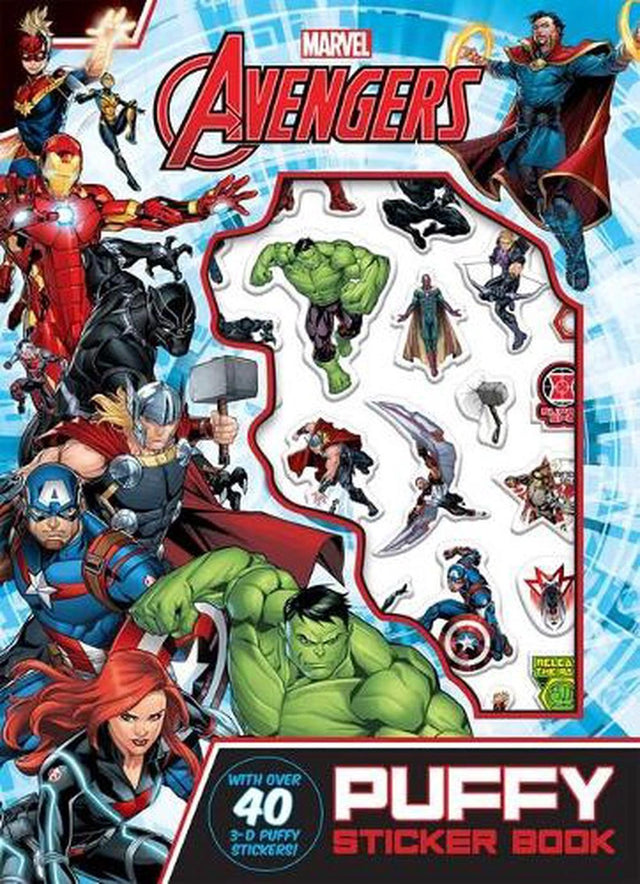 Avengers: Puffy Sticker Book (Marvel: Featuring Dr. Strange)
