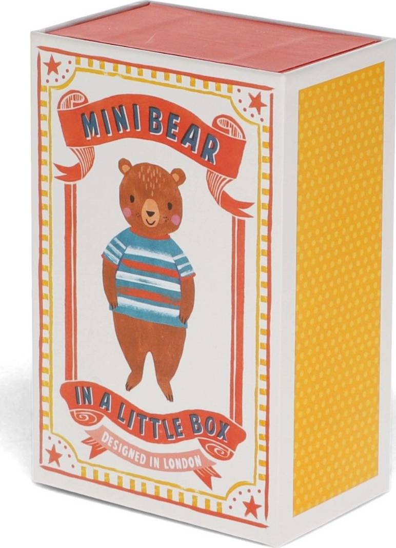 Mini Bear In A Little Box - Soft Toy