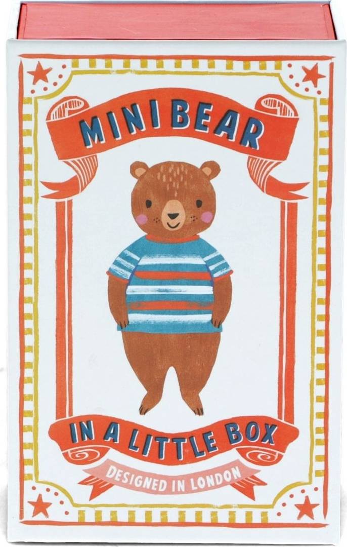 Mini Bear In A Little Box - Soft Toy