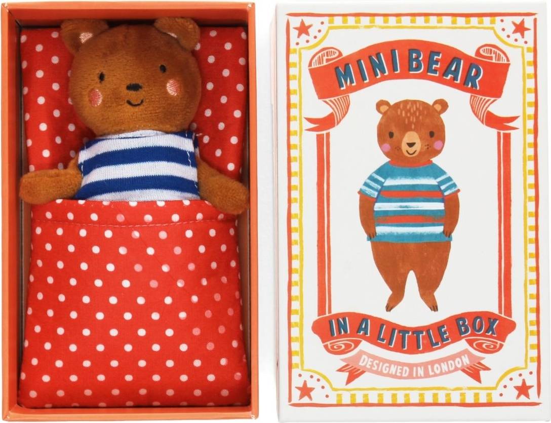 Mini Bear In A Little Box - Soft Toy