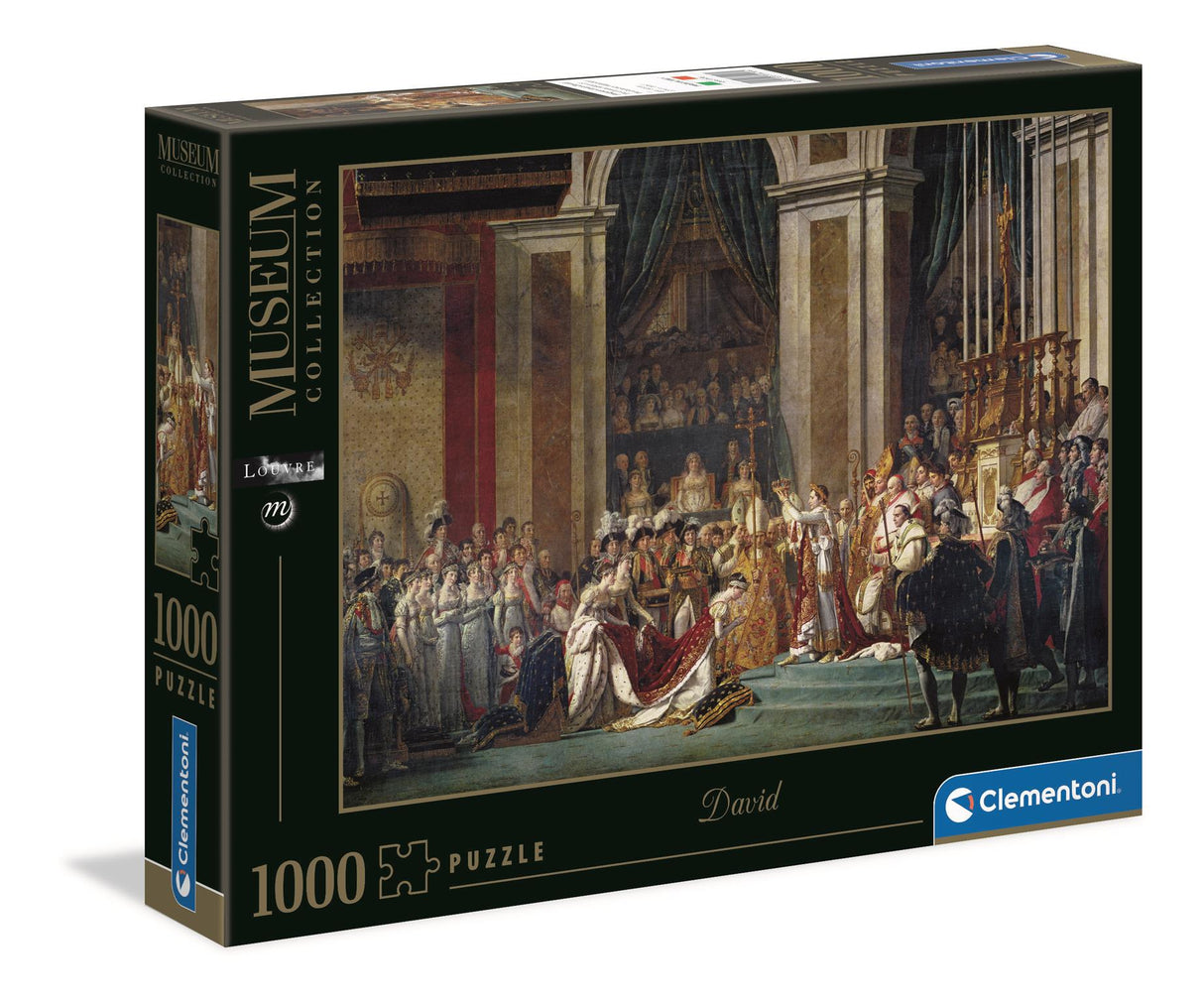 Clementoni The Coronation of Napoleon Jigsaw Puzzle - 1000 Piece - Museum Collection - (31416)