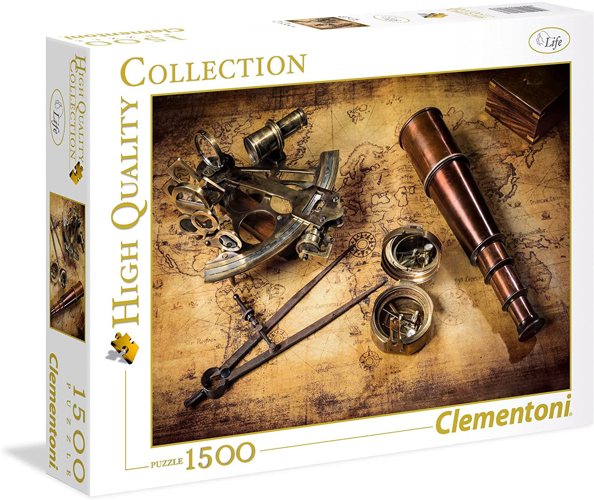 Clementoni Course to the Treasure Jigsaw Puzzle - 1500 Piece - High Quality Collection - (31808)