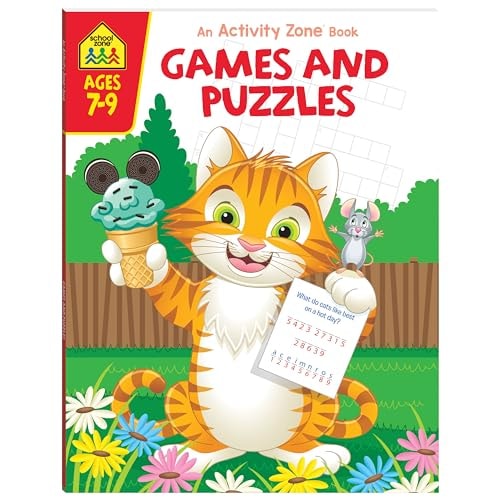 School Zone Activity Zone Games and Puzzles