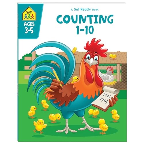 School Zone Get Ready Counting 1-10