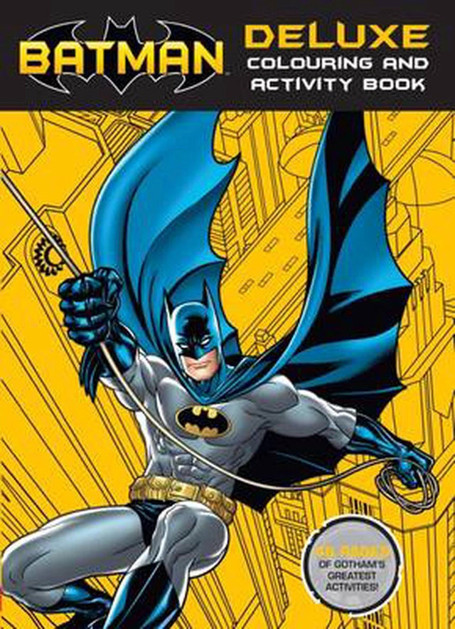 Dc Comics: Batman Deluxe Colouring and Activity Book