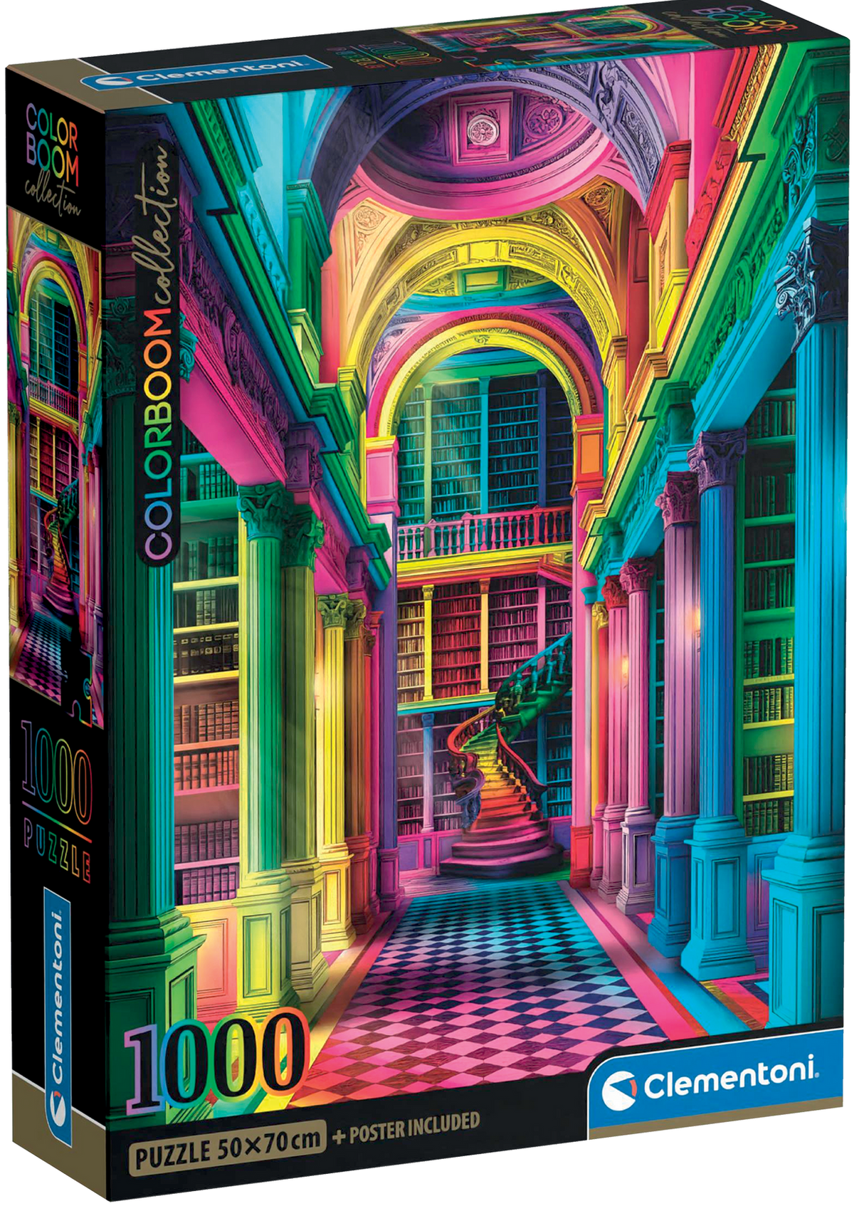 Clementoni: Colorboom Athenaeum Puzzle - 1000pc