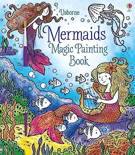 Mermaids Magic Painting Book