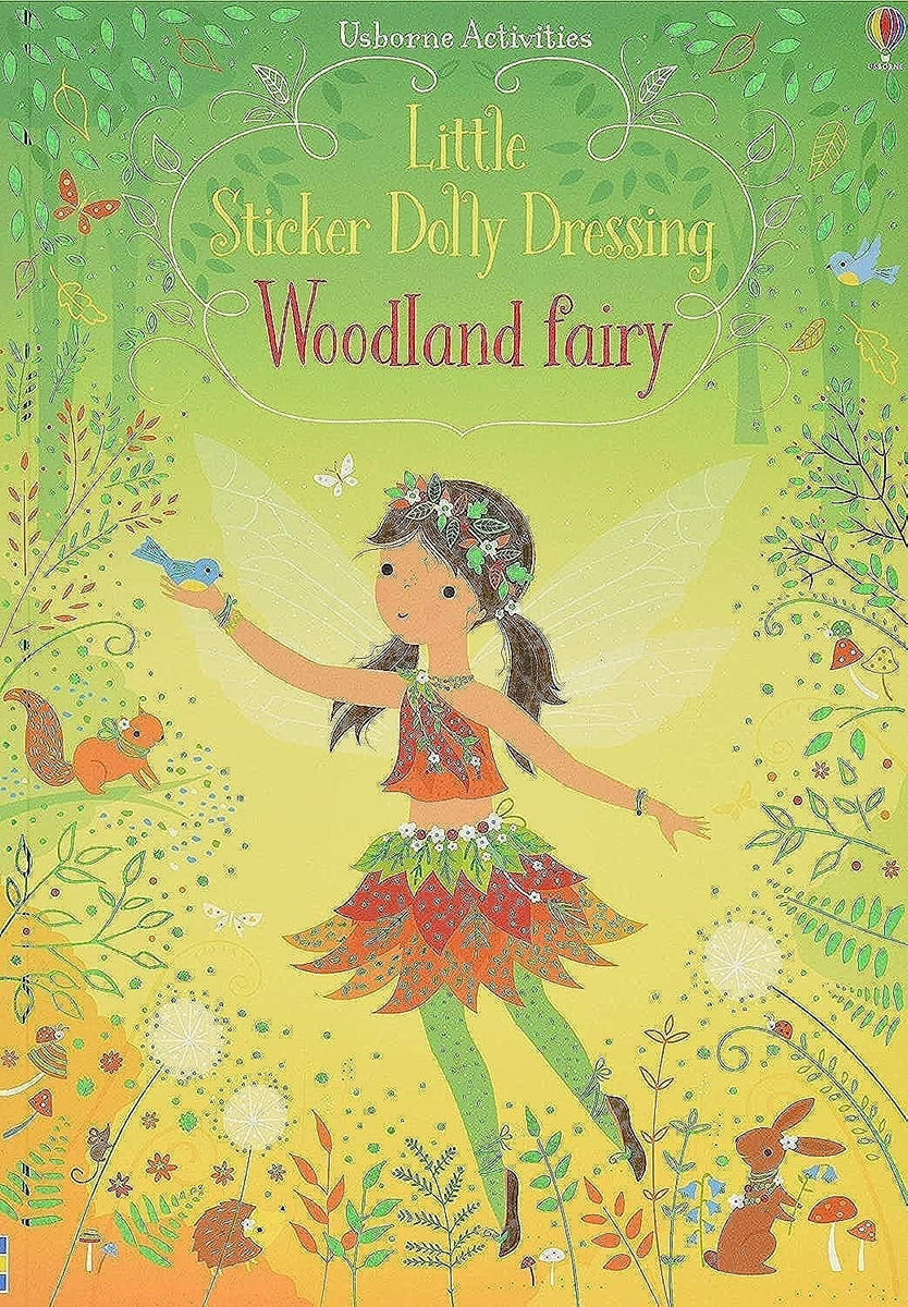 Little Sticker Dolly Dressing Woodland Fairy by Fiona Watt Book Hero Little Sticker Dolly Dressing Woodland Fairy by Fiona Watt Book Hero