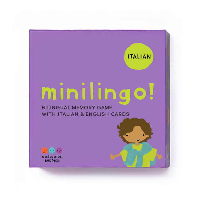 Minilingo Italian / English Bilingual Flashcards