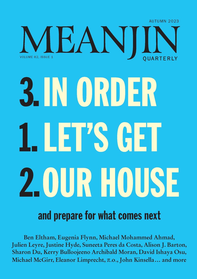 Meanjin Vol 82, No 1