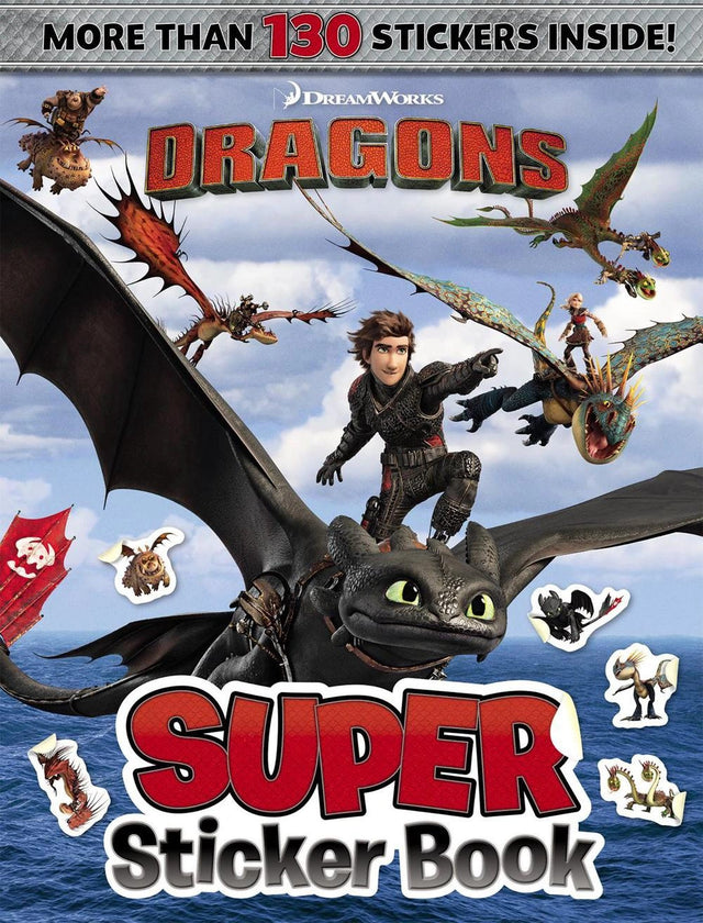 Dragons: Super Sticker book (DreamWorks)