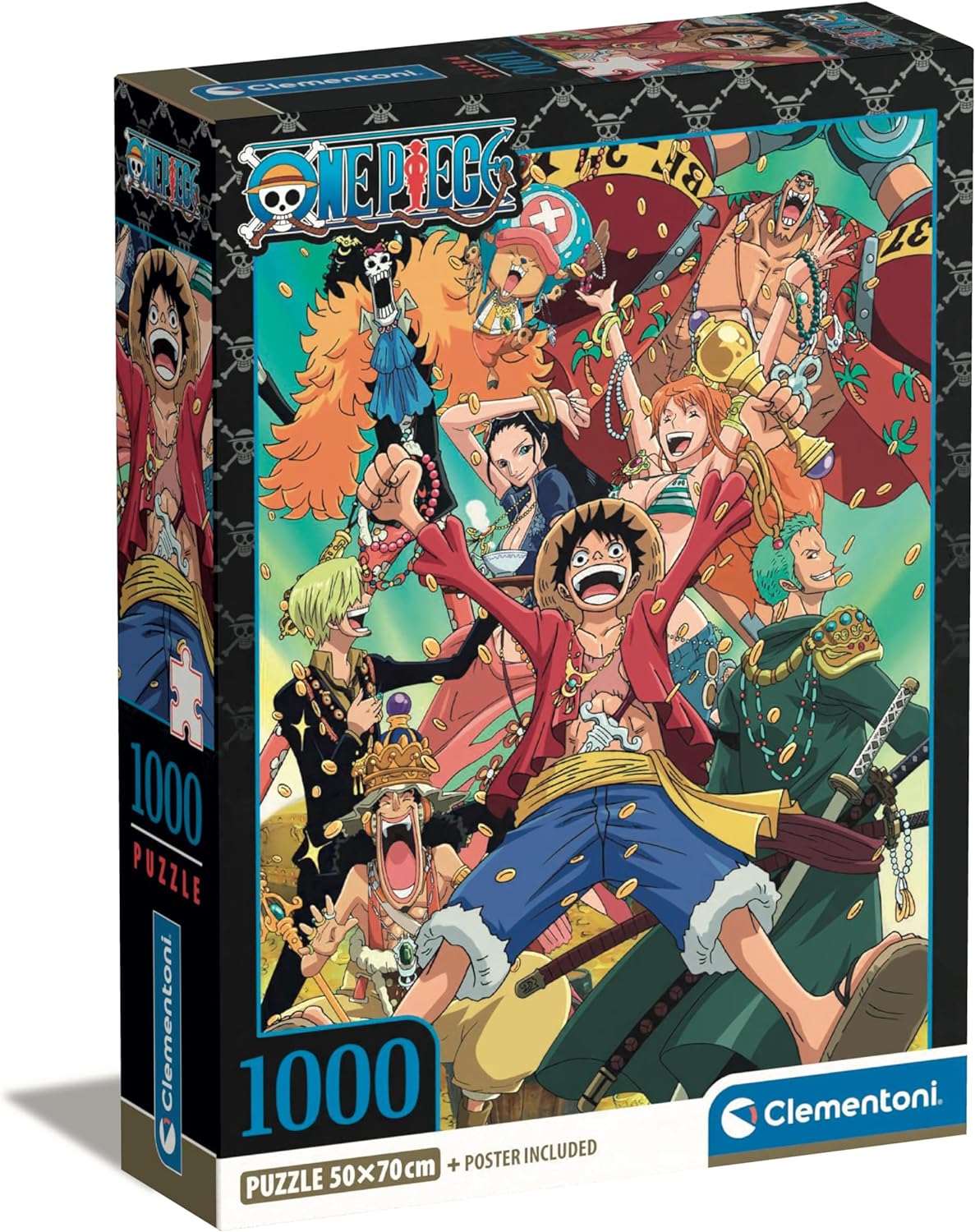 Clementoni One Piece Jigsaw Puzzle - 1000 Piece - Poster Included - (39921)