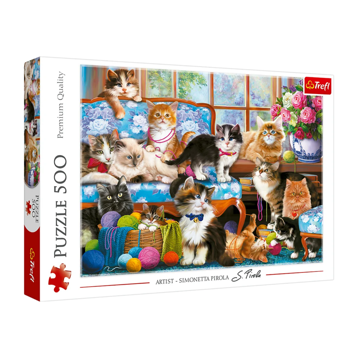 Trefl: Cat Family - 500pc Jigsaw Puzzle
