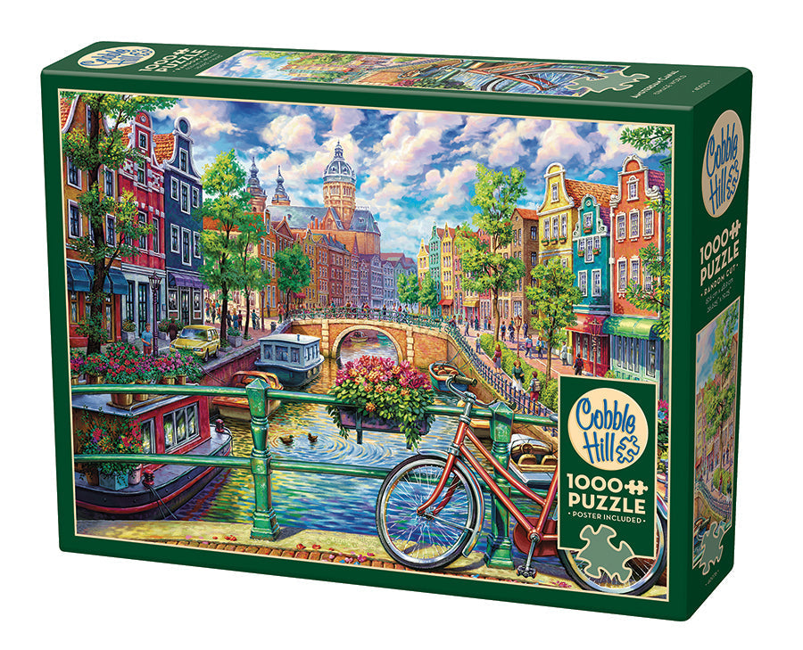Cobble Hill Amsterdam Canal - 1000 Piece